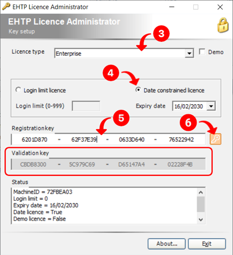 IHTP Licence Administrator