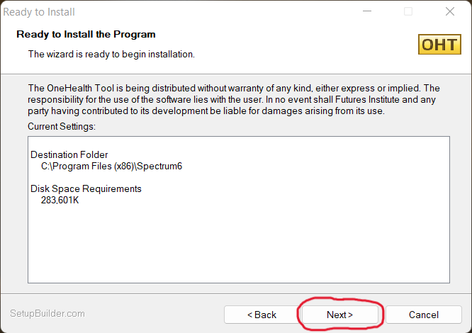 OneHealth - Ready to install