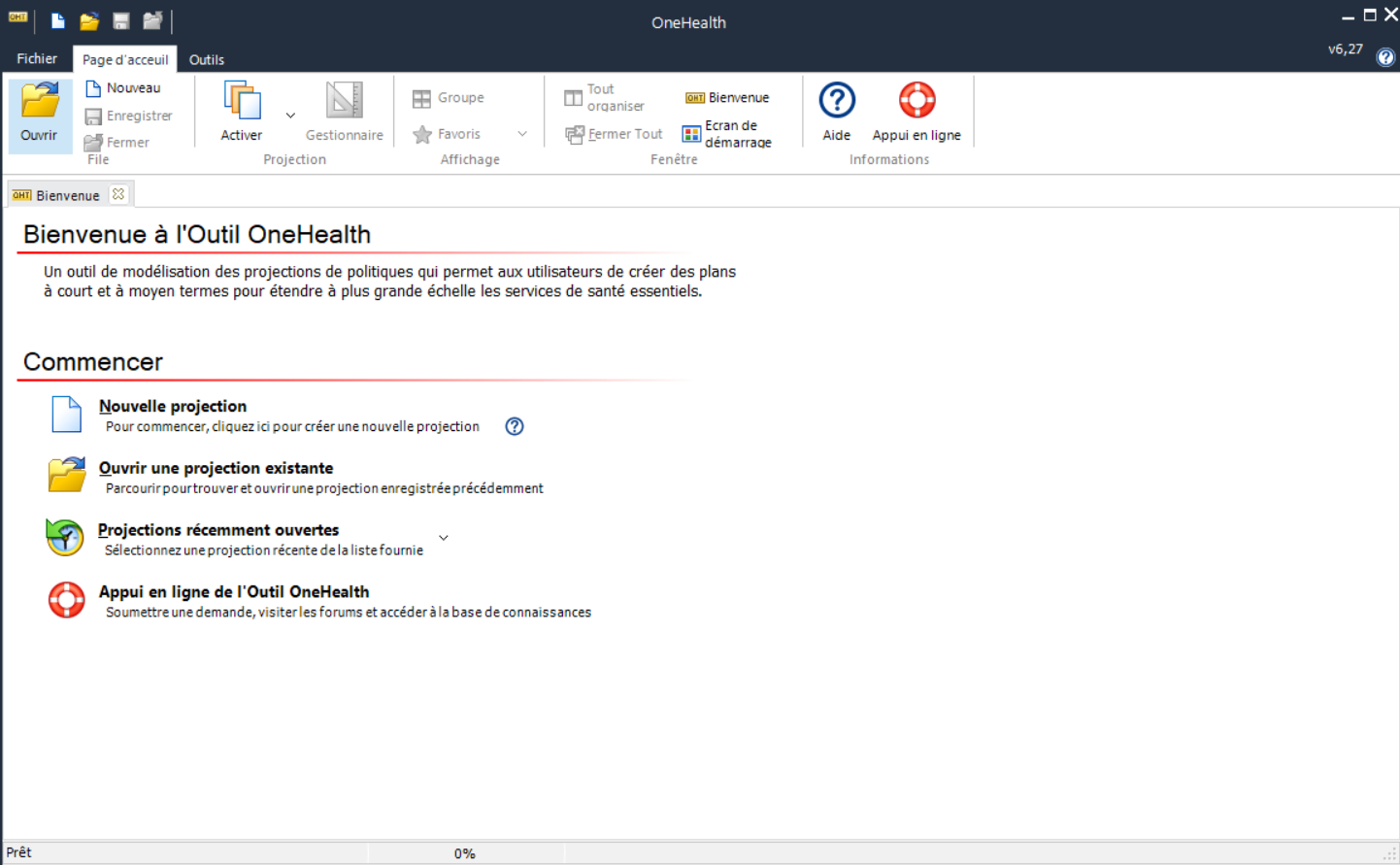 OneHealth Tool - Welcome