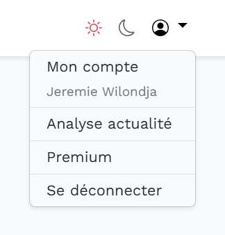 Section Régions dans Sango24