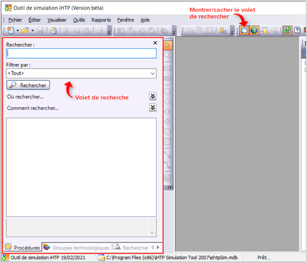 Volet de recherche IHTP